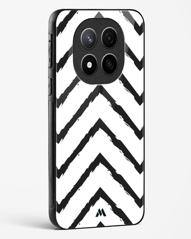 Calligraphic Zig Zags Glass Case Phone Cover (Xiaomi)