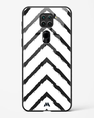 Calligraphic Zig Zags Glass Case Phone Cover (Xiaomi)