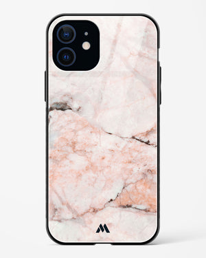 White Rose Marble Glass Case Phone Cover (Apple)