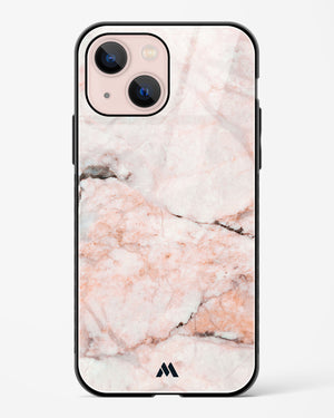 White Rose Marble Glass Case Phone Cover (Apple)