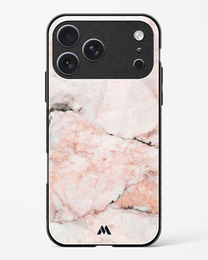 White Rose Marble Glass Case Phone Cover (Apple)