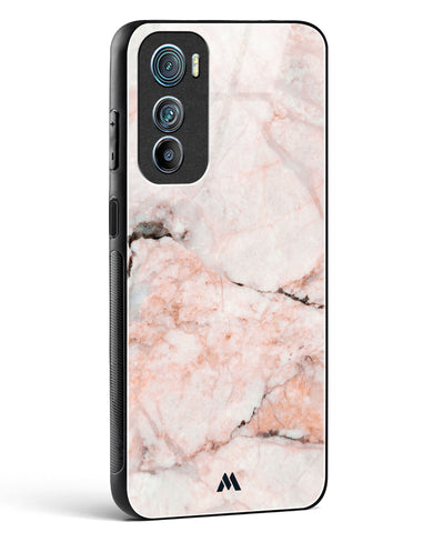 White Rose Marble Glass Case Phone Cover (Motorola)