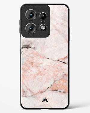 White Rose Marble Glass Case Phone Cover (Motorola)