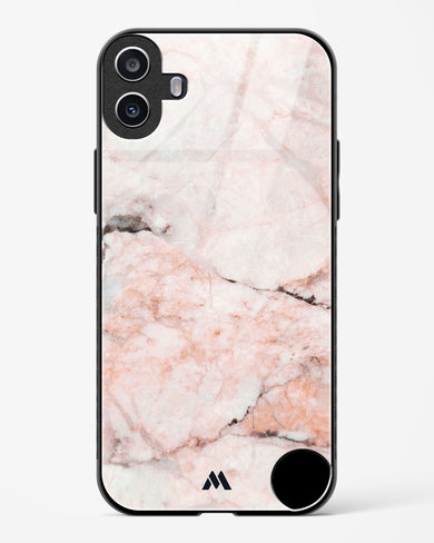 White Rose Marble Glass Case Phone Cover (Nothing)