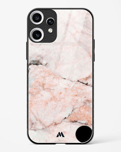 White Rose Marble Glass Case Phone Cover (Nothing)