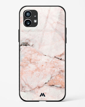 White Rose Marble Glass Case Phone Cover (Nothing)