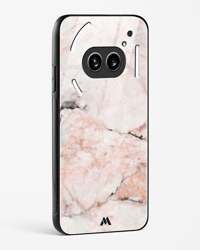 White Rose Marble Glass Case Phone Cover (Nothing)