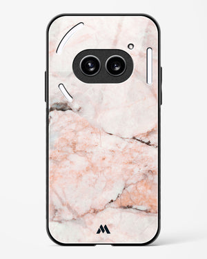 White Rose Marble Glass Case Phone Cover (Nothing)