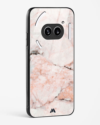 White Rose Marble Glass Case Phone Cover (Nothing)