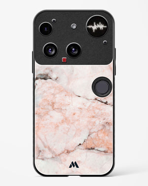 White Rose Marble Glass Case Phone Cover (Nothing)