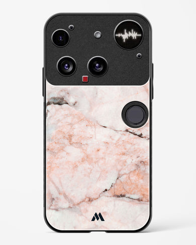 White Rose Marble Glass Case Phone Cover (Nothing)