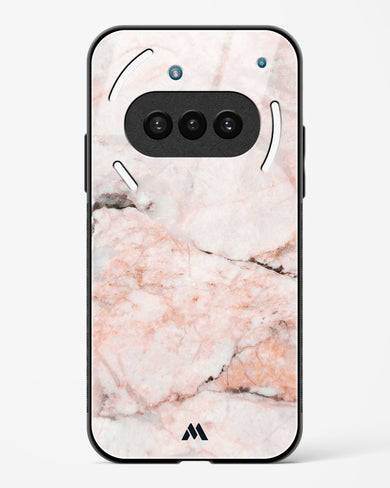 White Rose Marble Glass Case Phone Cover (Nothing)
