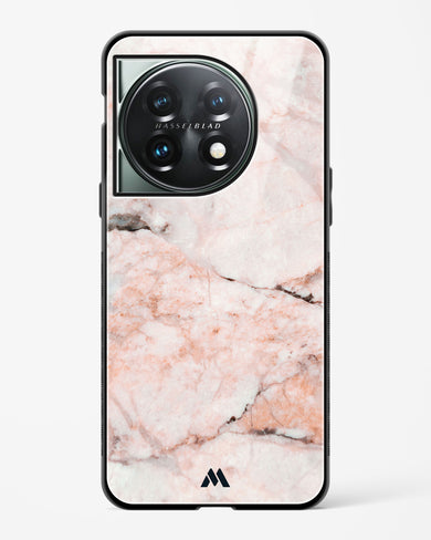 White Rose Marble Glass Case Phone Cover (OnePlus)