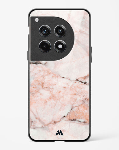White Rose Marble Glass Case Phone Cover (OnePlus)