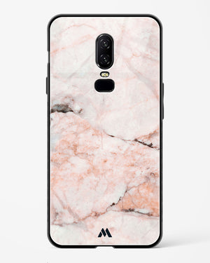 White Rose Marble Glass Case Phone Cover (OnePlus)