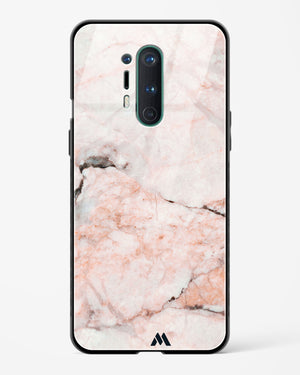 White Rose Marble Glass Case Phone Cover (OnePlus)