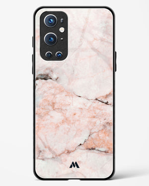 White Rose Marble Glass Case Phone Cover (OnePlus)