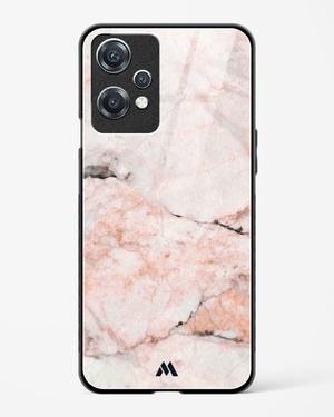 White Rose Marble Glass Case Phone Cover-(OnePlus)