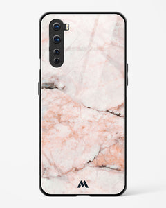 White Rose Marble Glass Case Phone Cover (OnePlus)