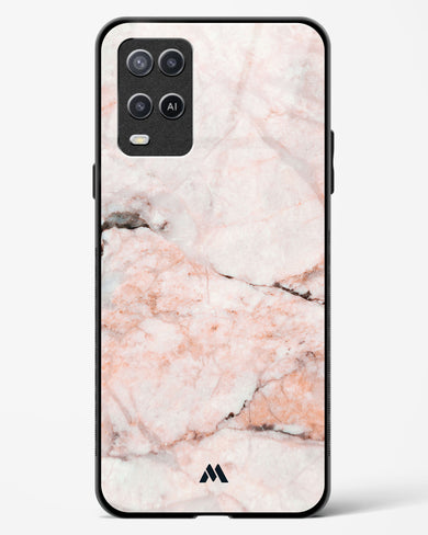 White Rose Marble Glass Case Phone Cover (Oppo)