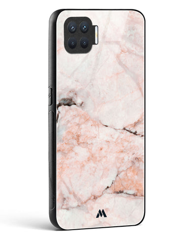 White Rose Marble Glass Case Phone Cover (Oppo)