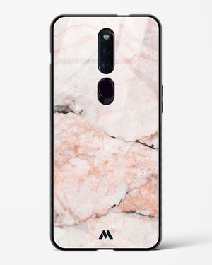 White Rose Marble Glass Case Phone Cover (Oppo)