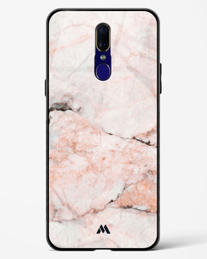 White Rose Marble Glass Case Phone Cover (Oppo)