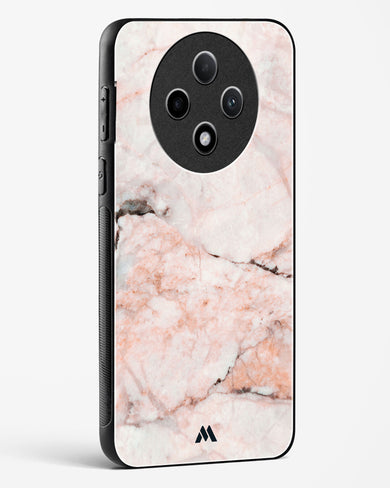 White Rose Marble Glass Case Phone Cover (Oppo)