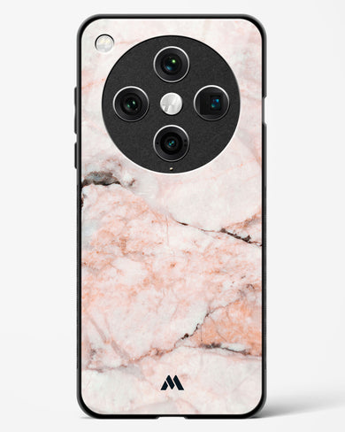 White Rose Marble Glass Case Phone Cover (Oppo)