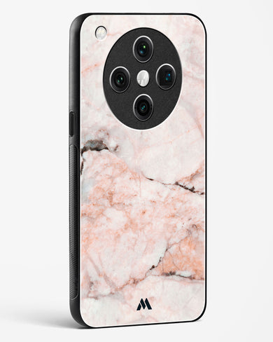 White Rose Marble Glass Case Phone Cover (Oppo)