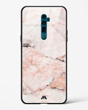 White Rose Marble Glass Case Phone Cover (Oppo)