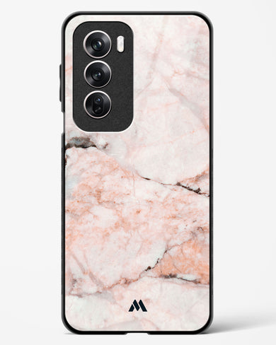 White Rose Marble Glass Case Phone Cover (Oppo)