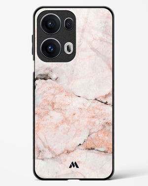 White Rose Marble Glass Case Phone Cover (Oppo)