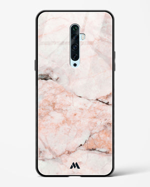 White Rose Marble Glass Case Phone Cover (Oppo)