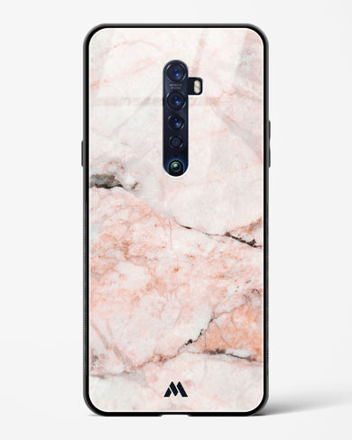 White Rose Marble Glass Case Phone Cover (Oppo)