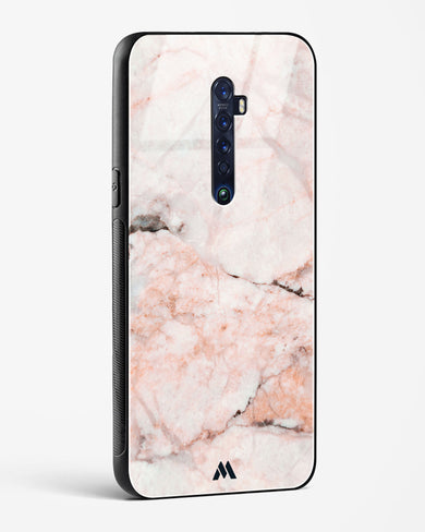 White Rose Marble Glass Case Phone Cover (Oppo)