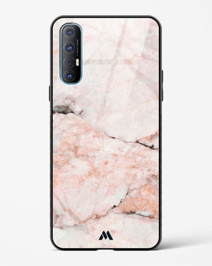 White Rose Marble Glass Case Phone Cover (Oppo)