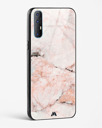 White Rose Marble Glass Case Phone Cover (Oppo)