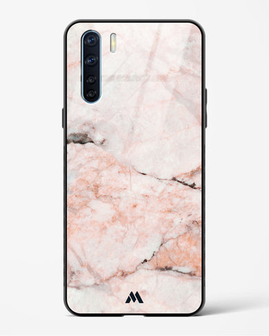 White Rose Marble Glass Case Phone Cover (Oppo)