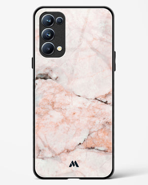 White Rose Marble Glass Case Phone Cover (Oppo)