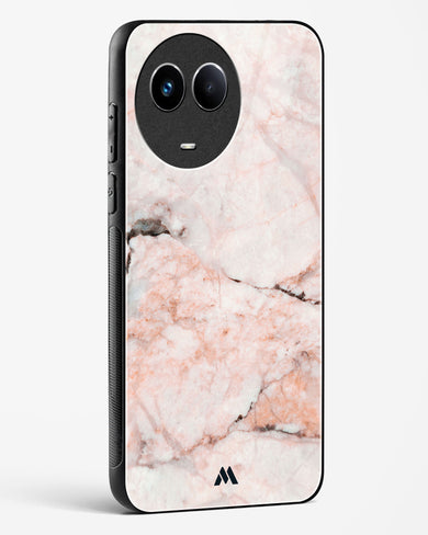 White Rose Marble Glass Case Phone Cover (Realme)