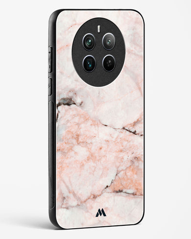 White Rose Marble Glass Case Phone Cover (Realme)