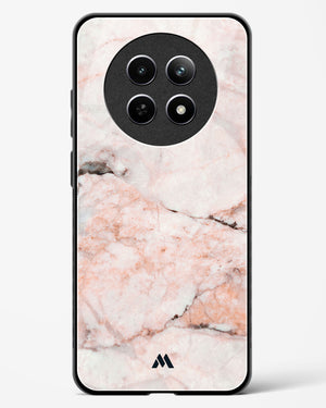 White Rose Marble Glass Case Phone Cover (Realme)