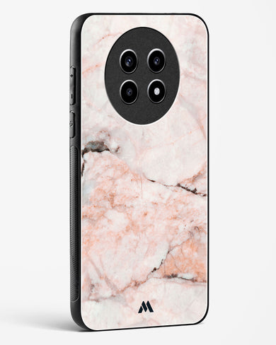 White Rose Marble Glass Case Phone Cover (Realme)