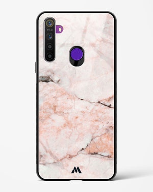 White Rose Marble Glass Case Phone Cover (Realme)