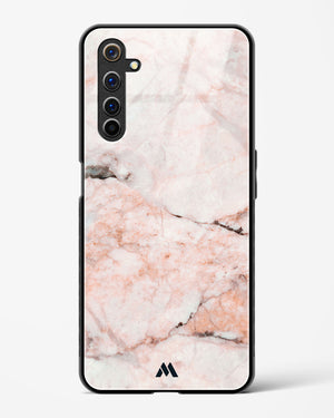 White Rose Marble Glass Case Phone Cover (Realme)
