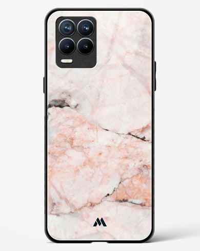 White Rose Marble Glass Case Phone Cover (Realme)