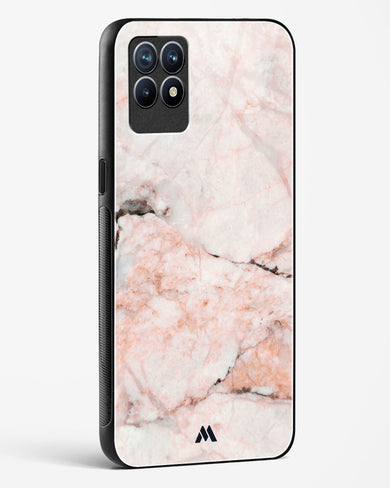 White Rose Marble Glass Case Phone Cover (Realme)