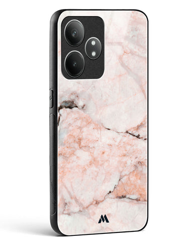 White Rose Marble Glass Case Phone Cover (Realme)