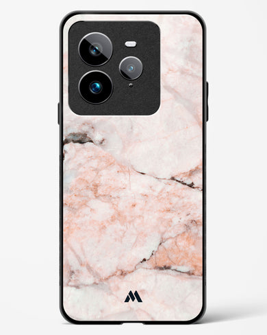 White Rose Marble Glass Case Phone Cover (Realme)